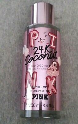 24K coconut iced coconut pink scent mist