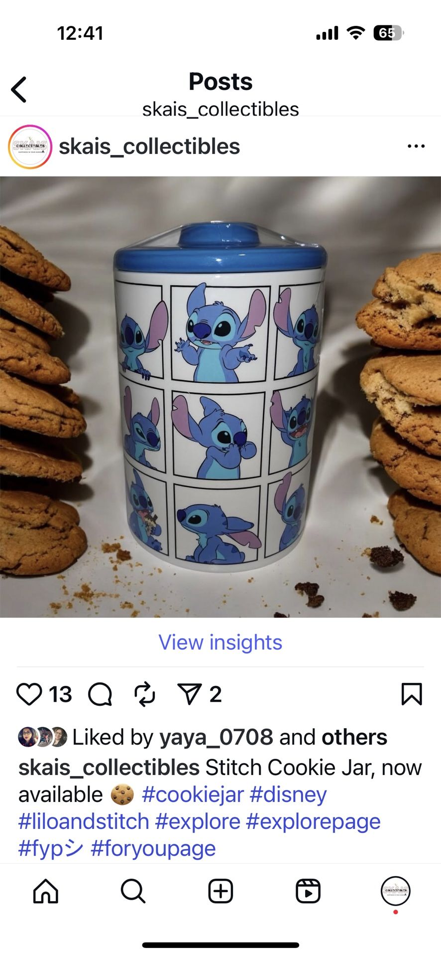 Stitch Cookie 