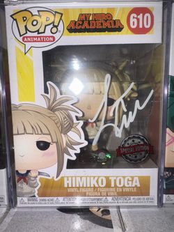 Signed Toga Funko Pop By Leah Clark (VA)