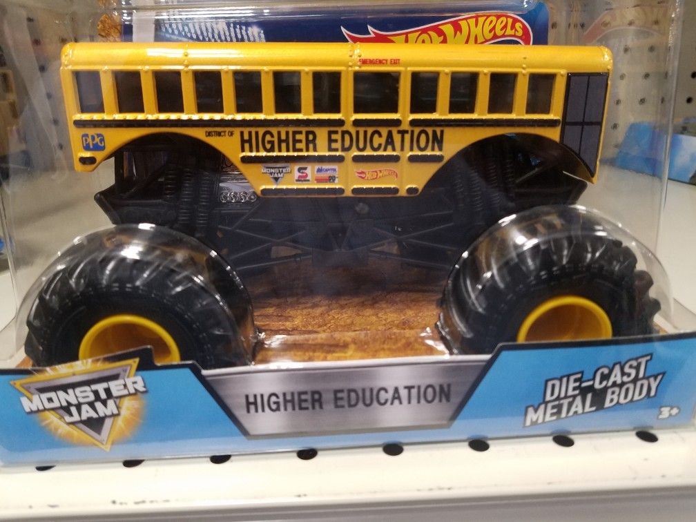 school bus monster truck hot wheels