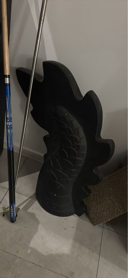 Black Dragon Wing Decorative Sculpture