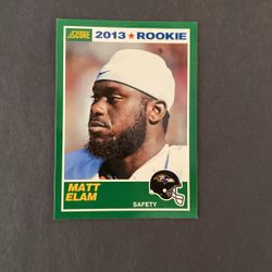 Matt Elam Rookie 2013 Score #405