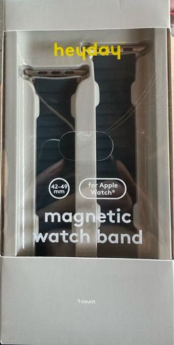 Magnetic watch band