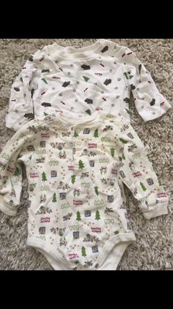Infant boy clothes Nature onesies 6-9M