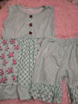 Girls outift set size 7-8
