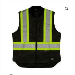 TOUGH DUCK SV06 - DUCK SAFETY VEST - BLACK