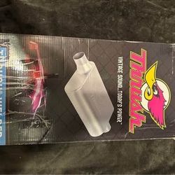 Thrush Welded Steel 2.25 Inch Muffler 17651