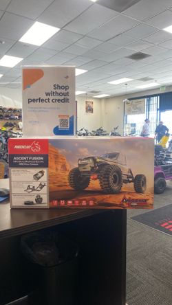 Ascent fusion 1/10 scale brushless Electric rock crawler black