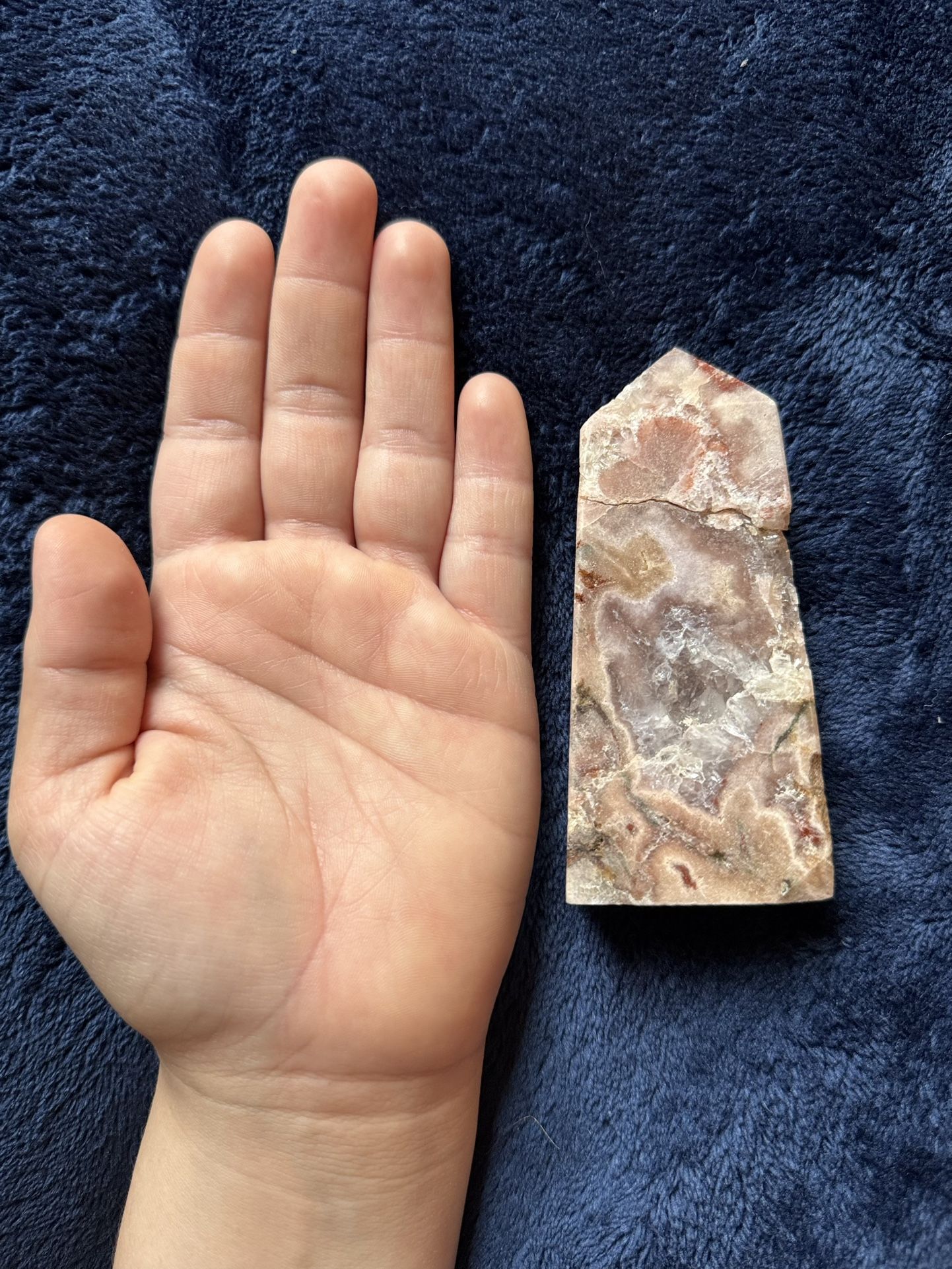Small Flower Agate Crystal