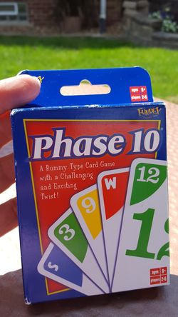 Phase 10 card game