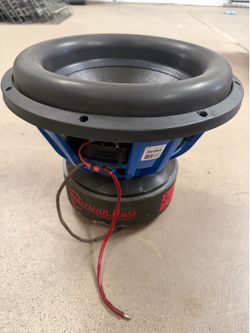 🔊 American Bass 15" XMAX Monster Subwoofer Motor / Basket (Needs Recone)