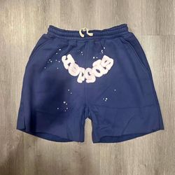 dark blue spyder shorts 