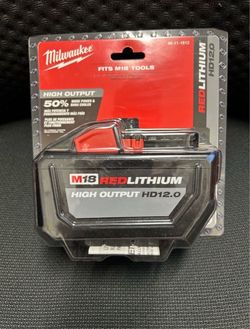 Milwaukee M18 RedLithium High Output HD12.0 Battery