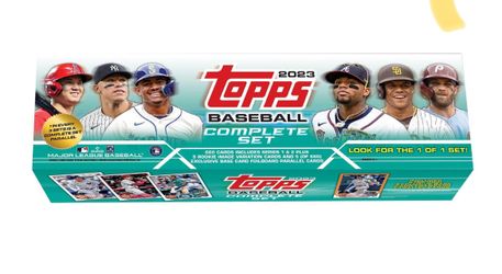 2023 Topps Baseball Factory Sealed Special Edition Complete Set - Fanatics Authentic Certified