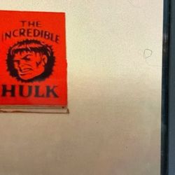 Rare Hulk Mini Comic Book 1966. Red Version