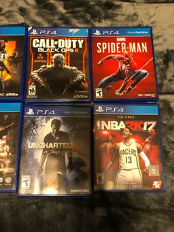 PS4/Xbox One/ Wii Games for Sale