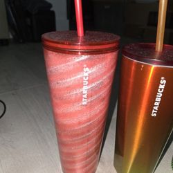 3 Starbucks Cups