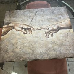 W.Harris Hand Of God Painting 