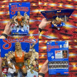 LJN Mattel WWE Superstars Mr. Perfect Action Figure  Towel & Poster Included WWF