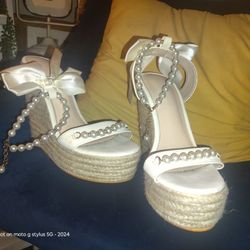 Women's Wedge Espadrilles Size 8