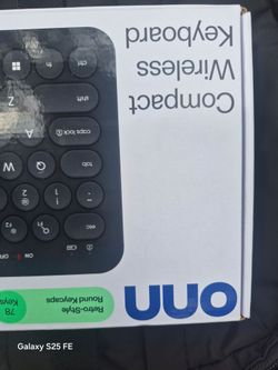 Onn Compact Wireless Keyboard