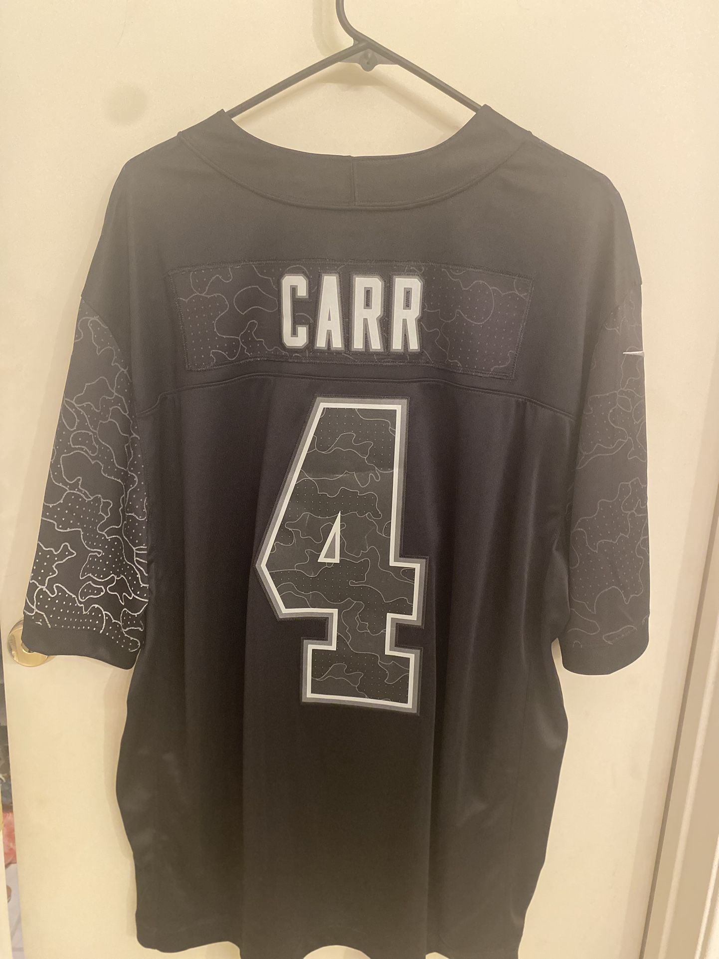 Raiders Jersey Black And Camo XXXL