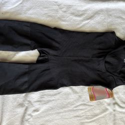 Black Seamless bodysuit Size L/XL