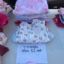 3-6 Months Baby Clothes 