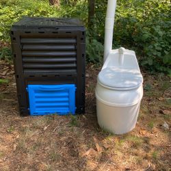 Composting Toilet And Compost Bin