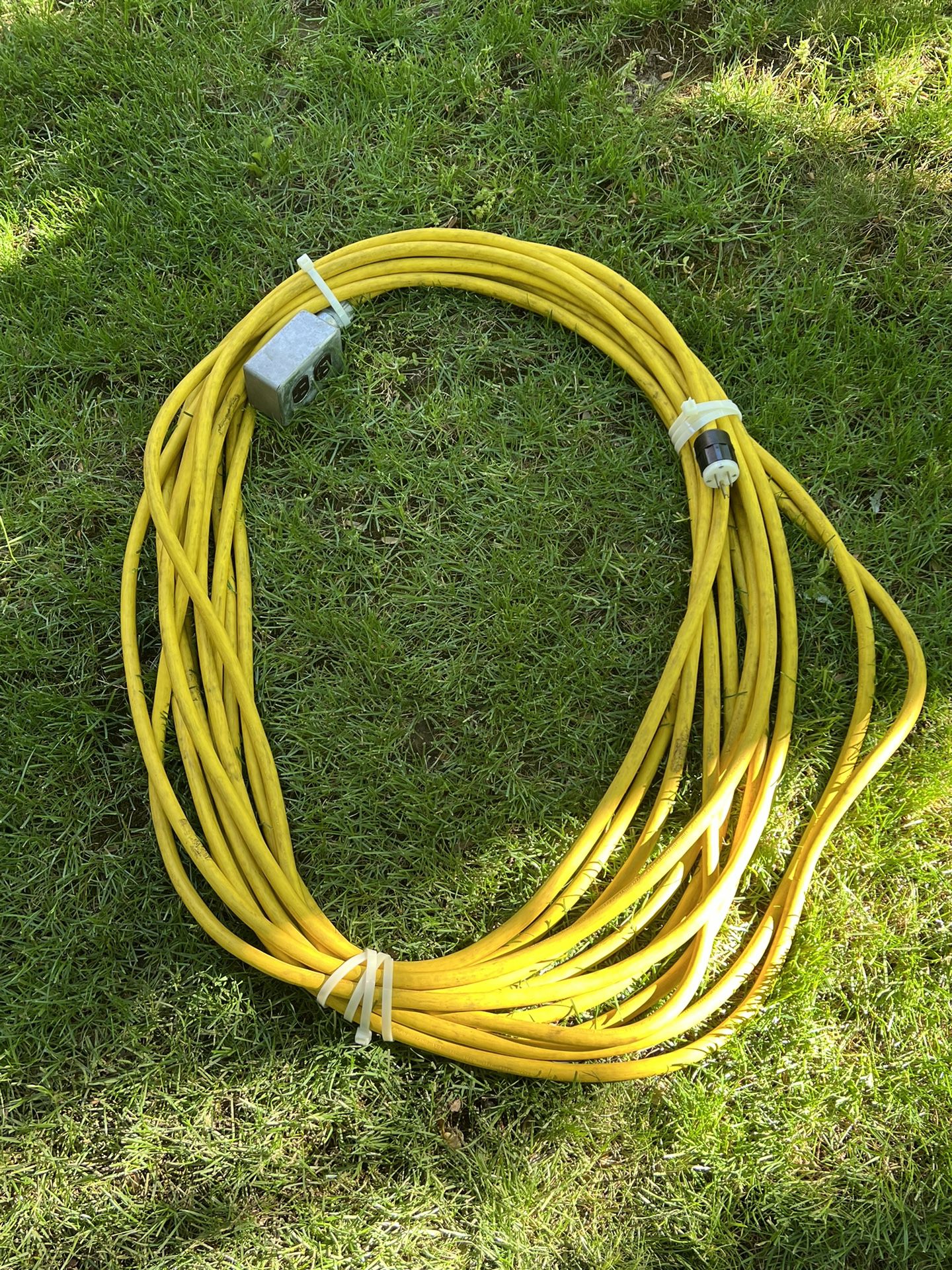 84” extension Cord 12 AWG Water Resistant.