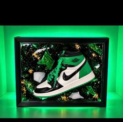 Custom Jordan Epoxy Wall Art