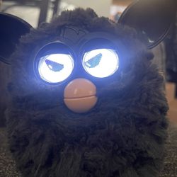 Collectible Furby boom black magic bat charcoal 2012