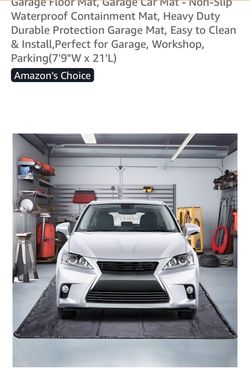 New Garage Floor Mat