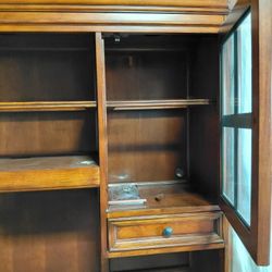 Cabinet Hutch Wood Originally Paid  $2500