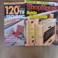 ShopNotes Magazine 2 Copies