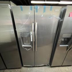 FRIGIDAIRE GALLERY SIDE BY SIDE NEW REFRIGERATOR 