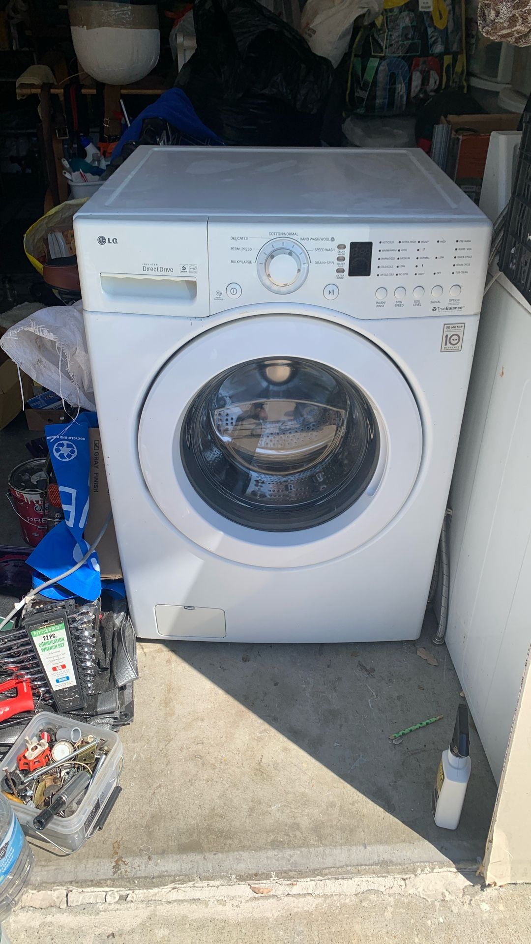 L G Direct Drive Washer Dryer WORKS GREAT