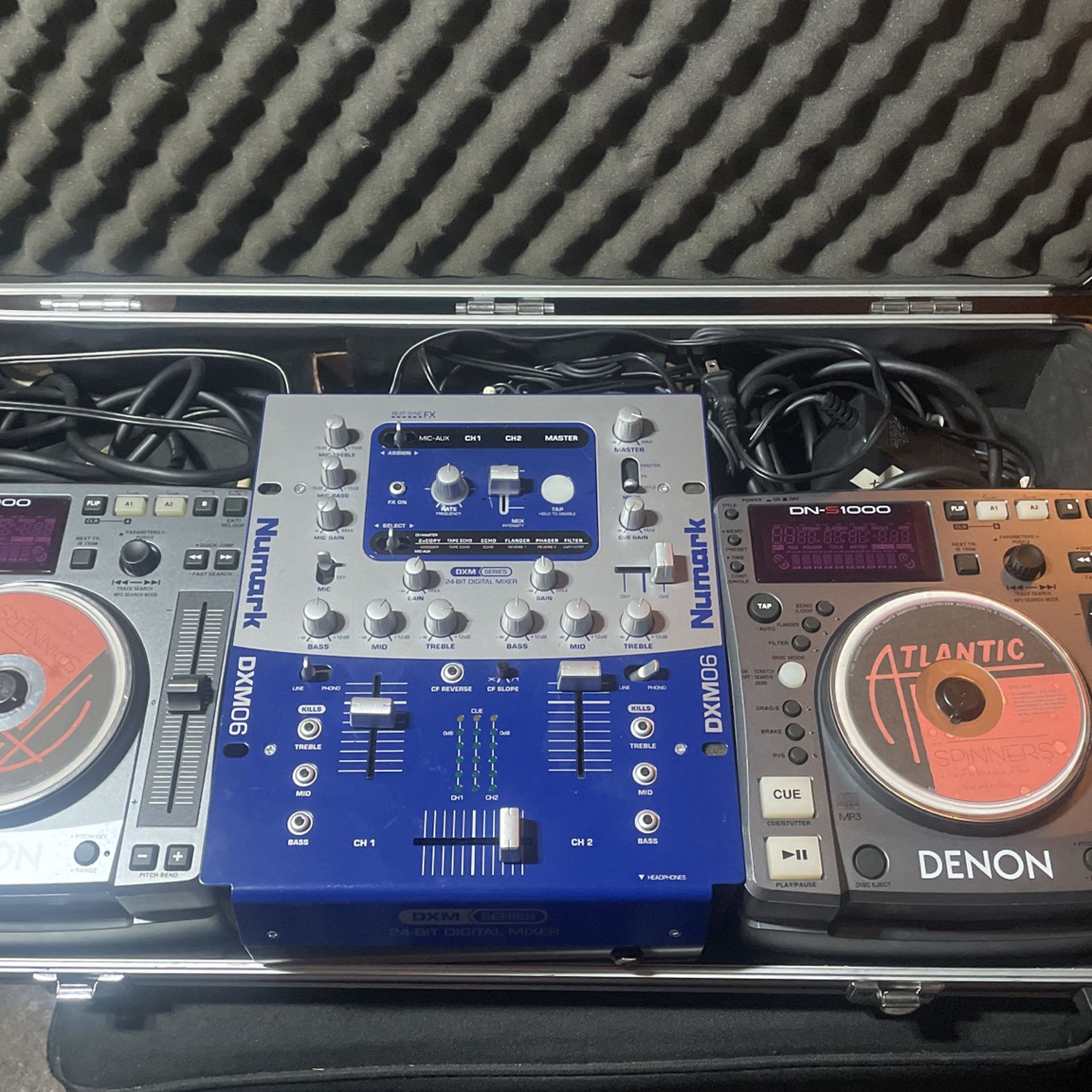DJ Cd Players And Control Plus Case