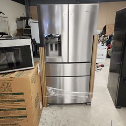 New Whirlpool 4 Doors Stainless Steel Fridge