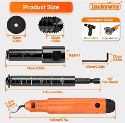 Pipe Cutter for Drill and Angel Grinder