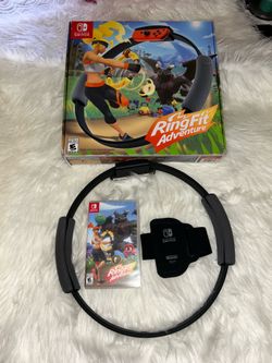 Ring Fit Adventure - Nintendo Switch Complete Game & Accessories Bundle With Box Pre-Owned