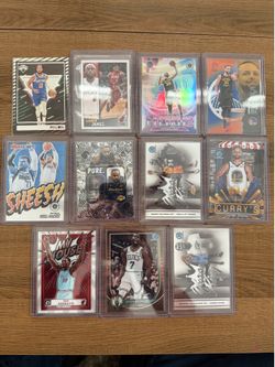 NBA Star Inserts and Parallel Card Lot #2