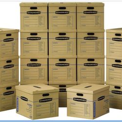 Moving Boxes Bankers Box Used