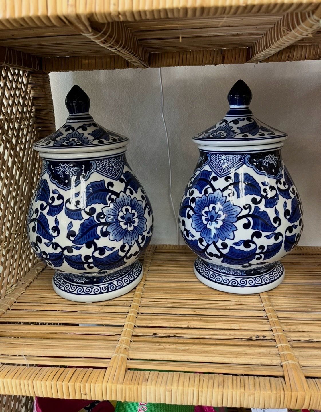 Chinoiserie new Ginger jars $50 each