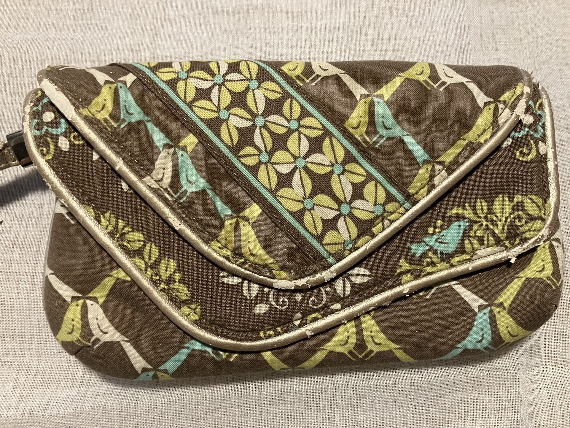 Vera Bradley Wristlet Clutch - Birds In A Tree
