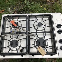 GE profile cooktop gas, or LP