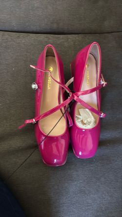 Zapatos de vestir ,elegantes estilo Mary Jane de la marca Newbella Estilo Retro /Frances Tacón y punta cuadrada,correas ajustables,Plantillas acolchon