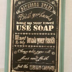 Cute Bathroom Wall Decor
