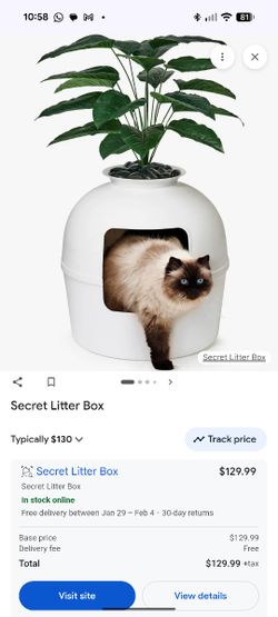 Secret Litter Box