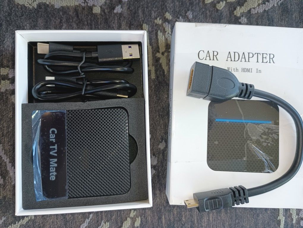 HDMI TV/Carmate Car Adapter 